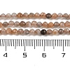 Natural Multi-Moonstone Beads Strands G-L597-C06-01-2