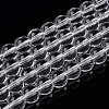 Transparent Glass Beads Strands X-GLAA-T032-T6mm-13-1