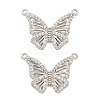 Brass Micro Pave Cubic Zirconia Pendants CU-CBA908F-05P-07-1