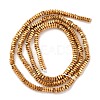 Electroplated Synthetic Non-magnetic Hematite Beads Strands G-H027-A01-01-3