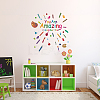 PVC Wall Stickers DIY-WH0228-079-3