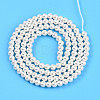 Baking Paint Pearlized Glass Pearl Bead Strands HY-N002-3mm-A11-4