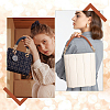ARRICRAFT 6Pcs 3 Colors PU Imitation Leather Braided Bag Handles DIY-AR0002-74-3