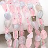Natural Morganite Beads Strands G-P601-A03-02-1