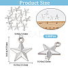 130Pcs Tibetan Style Alloy Pendants FIND-SC0007-52-2