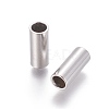Tarnish Resistant 304 Stainless Steel Tube Beads STAS-F205-03P-G-2
