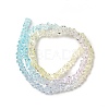 Transparent Glass Bead Strands GLAA-H023-02H-3