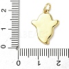 Halloween Theme Brass Enamel Pendants KK-L248-01G-06-3
