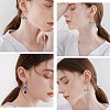 DIY Faceted Beads Earring Making Kit DIY-SZ0007-70-6
