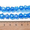 Handmade Millefiori Lampwork Beads Strands LAMP-F035-09R-3