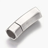 304 Stainless Steel Bayonet Clasps STAS-A035E-8MP-3