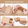 Kraft Paper Drawer Box CON-YW0001-03C-A-5