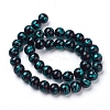 Handmade Silver Foil Lampwork Beads Strands FOIL-L016-C07-2