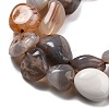 Natural Botswana Agate Beads Strands G-P433-20A-3