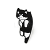 Cartoon Cat Enamel Pin JEWB-J005-10C-EB-1