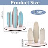 Wooden Jewelry Organizer Display Towers ODIS-SP0001-19B-2
