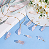 Natural Rose Quartz Pendants G-FG0001-13-6