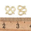 Brass S-Hook Clasps KK-P284-12G-02-3