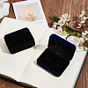 2Pcs 2 Colors Velvet Gift Storage Boxes CON-BBC0001-26-3