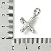 Rack Plating Brass with ABS Plastic Pearl European Dangle Charms KK-G501-02X-P-3