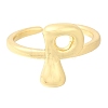Rack Plating Brass Open Cuff Rings RJEW-S394-01G-P-1
