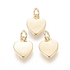 Brass Charms X-KK-F811-03G-1