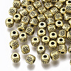 Tibetan Style Alloy Spacer Beads TIBE-Q063-44AG-NR-2