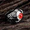 Unique 316L Surgical Stainless Steel Men Rings RJEW-BB03822-11B-3