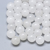 Natural White Jade Beads G-T122-25A-10-1