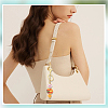 24Pcs Alloy Keychain Clasps KEYC-SC0001-82G-4