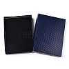 Rhombus Textured Cardboard Jewelry Boxes CBOX-T006-01B-1