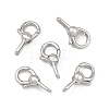 SHEGRACE Brass Spring Ring Clasps XGRQ58643-785P-1