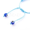 Adjustable Nylon Thread Braided Bead Bracelets BJEW-JB06066-4