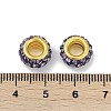 Alloy Rhinestone Clay Pave Beads ALRI-D300-04G-13-3