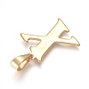 304 Stainless Steel Pendants STAS-F106-95G-X-2