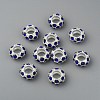 Alloy Montana Rhinestone European Beads X-CPDL-H999-17-2