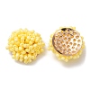 Glass Seed Beaded Cabochons FIND-G058-02F-2