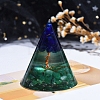 Orgonite Cone Epoxy Resin Display Decorations PW-WGE996E-01-3