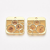 Epoxy Resin Pendants RESI-S368-16B-2