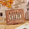 Laser Cut Wooden Money Holder Display Stands AJEW-FG0004-22B-5