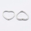 925 Sterling Silver Bead Frames STER-F036-15S-8.5mm-2
