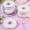 10 Yards Flat Polycotton(Polyester Cotton) Ribbon OCOR-TAC0030-01E-5