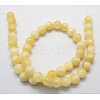 Natural Yellow Jade Beads X-G-Q277-1-2
