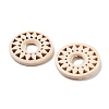 Wood Crystal Ball Display Bases WOOD-A023-01A-2