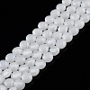Imitation Jade Glass Beads Strands GLAA-N052-06-2