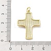 Rack Plating Eco-Friendly Brass Pendants KK-Z036-03G-3
