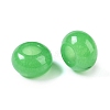 Natural White Jade European Beads G-G740-14x8mm-35-2
