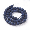 Natural Tiger Eye Beads Strands G-F616-01A-8mm-2