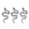 Tibetan Style Alloy Big Pendants TIBEP-Q088-001AS-RS-2