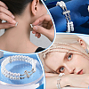 925 Sterling Silver Slide Lock Clasps HJEW-PH02087-6